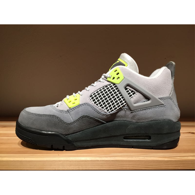 Air Jordan 4 グレー/イエロー NIKE AIR JORDAN 4 RETRO SE (GS) | 9H9H NAHANAHA
