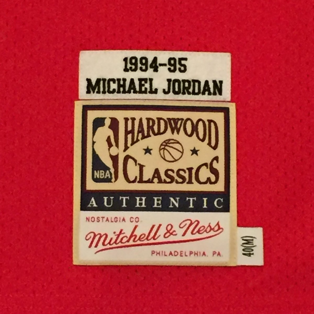 MITCHELL&NESS BULLS #45 JORDAN AUTHENTIC JERSEY