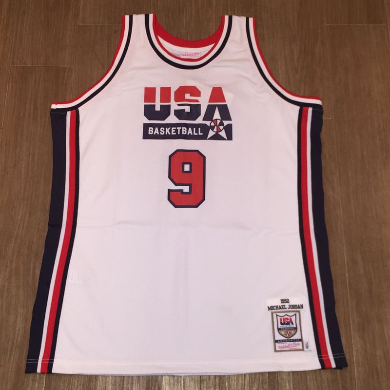 Mitchell & Ness USA 9 ユニフォーム XL jordan