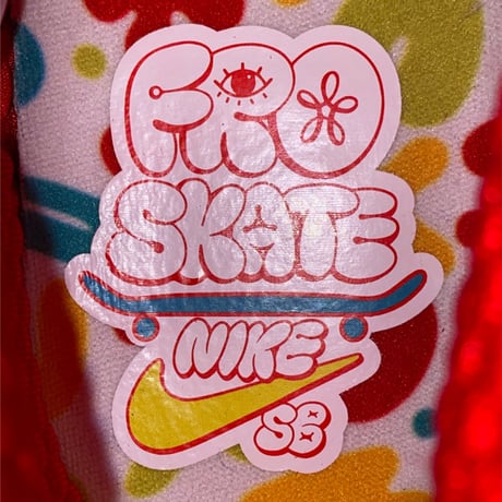 ☆froSkateコラボ・ALL LOVE NO HATE - NIKE SB DUNK HIGH PRO QS