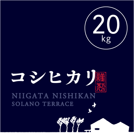 【R.7年度産】【玄米20kg（5kg袋×4袋）】そら野テラスの『コシヒカリ』