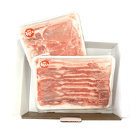 【冷凍便】キッチンガーデンとみおか 冷凍精肉しゃぶしゃぶ２種セット