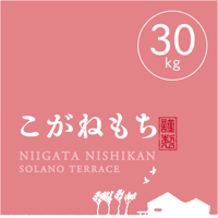 【R.7年度産】【玄米 30kg】  そら野テラスの『こがねもち』（もち米）