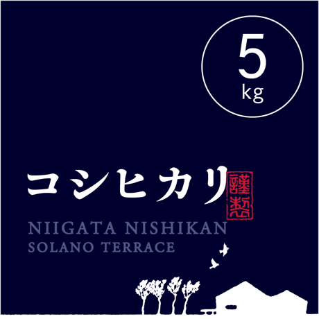 【R.5年度産 新米】【白米5kg】そら野テラスの『コシヒカリ』