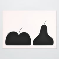 ANDREAS SAMUELSSON & PAPIER LABO.〈POSTER／APPLE & PEAR〉