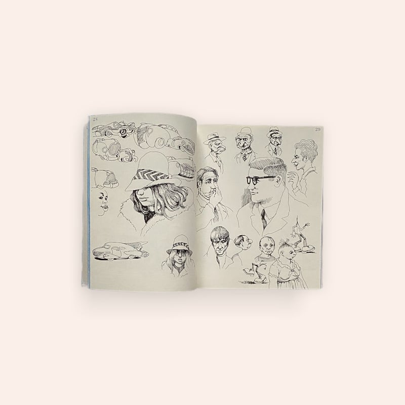 書 手本 SKETCH BOOK 1966-1967 | BOOKNERD