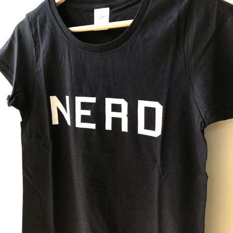 BOOKNERDオリジナルT-SHIRT  "NERD" NAVY