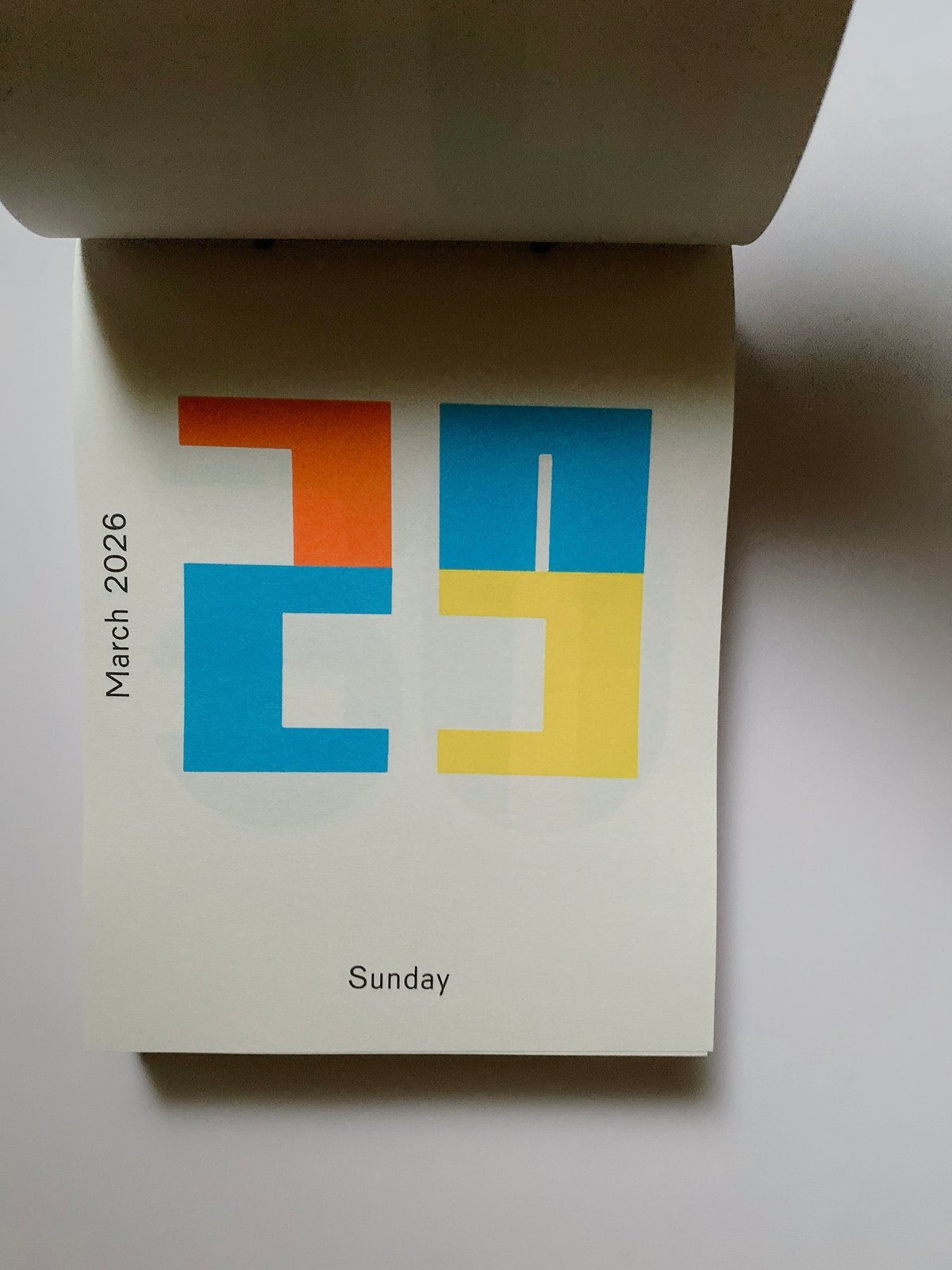 Every day is a new day Calendar 2026 BOOKNERD