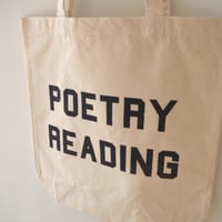 BOOKNERD オリジナルトート　『POETRY READING』
