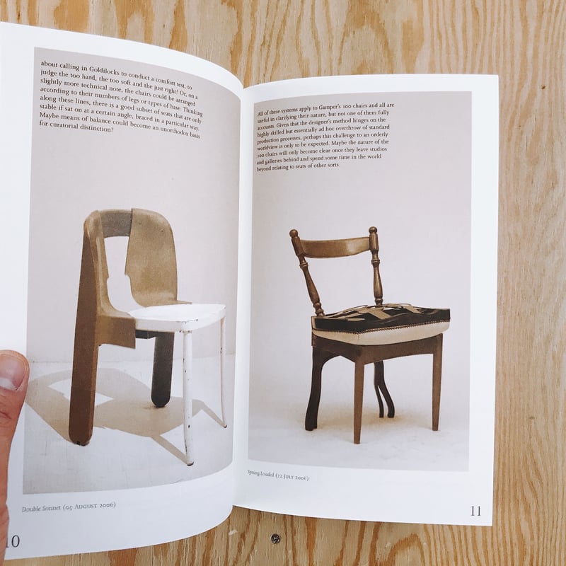 Martino Gamper 100 Chairs in 100 Days and its