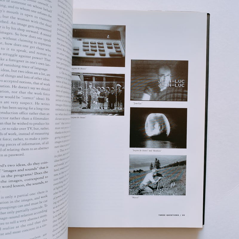 Jean-Luc Godard: Son + Image 1974-1991 | BOOKNERD