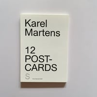 Karel Martens 12 POST-CARDS