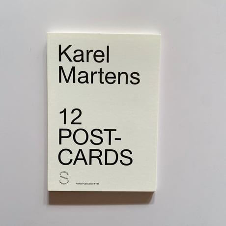 Karel Martens 12 POST-CARDS