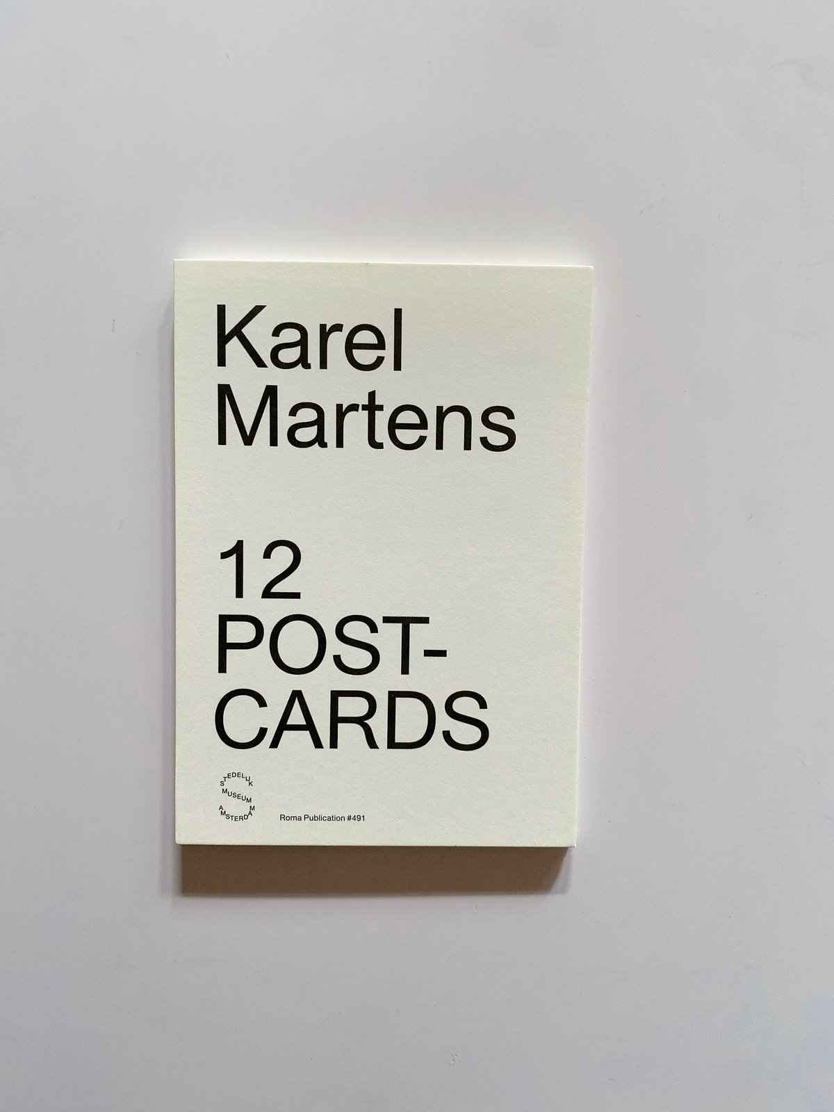 Karel Martens 12 POST-CARDS | BOOKNERD