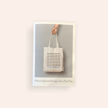Fifteen Rejected Designs for a Tote Bag