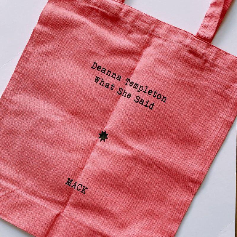 アート・デザイン・音楽 Deanna Templeton What She Said WHAT SHE SAID with TOTE BAG by Deanna Templeton