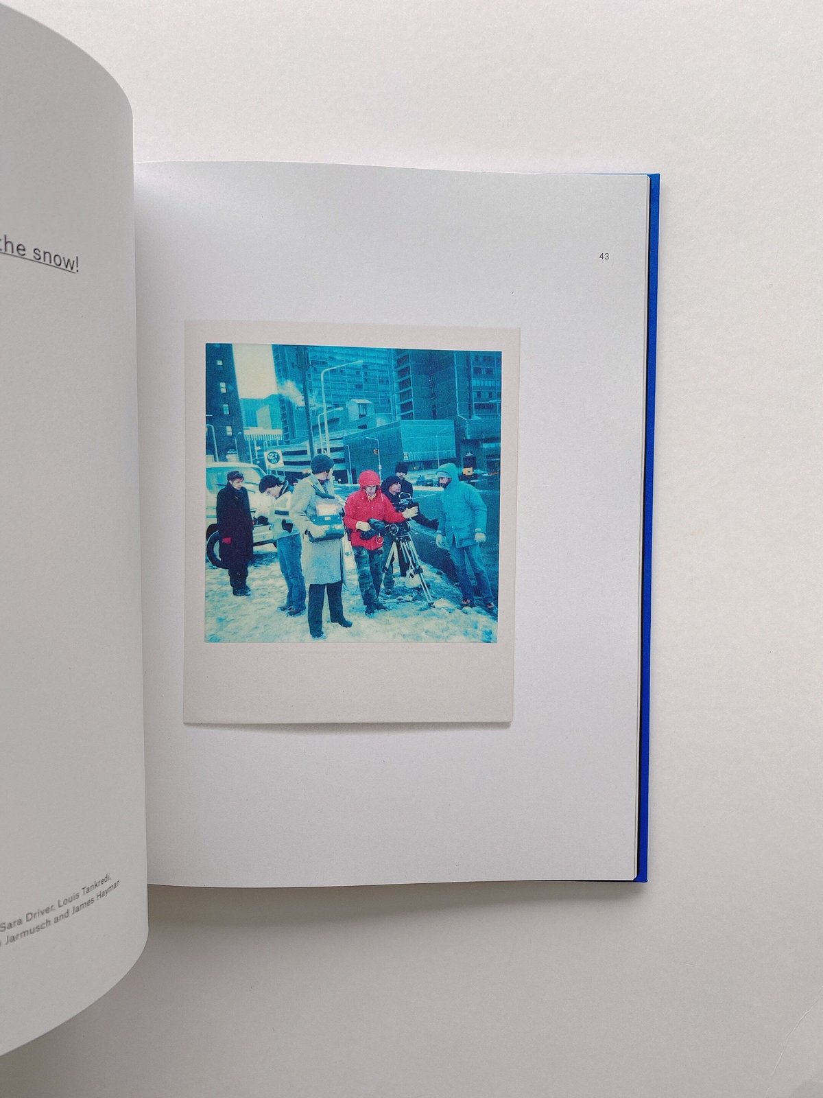ジム・ジャームッシュ　stranger in polaroid STRANGER IN POLAROID | BOOKNERD