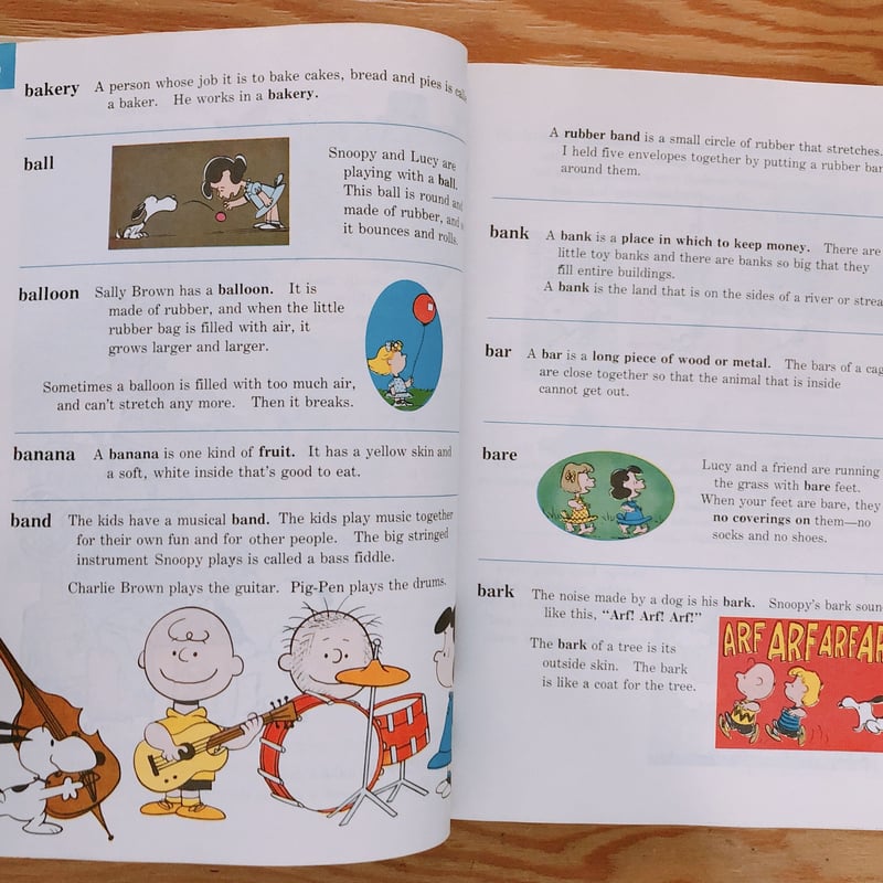 The Charlie Brown Dictionary スヌーピー 英語辞書 学習絵本[チャーリー・ブラウンの英語辞典 The Charlie Brown