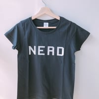 BOOKNERDオリジナルT-SHIRT  "NERD" NAVY