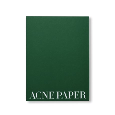 《ご予約商品／7月10日(土)以降発送予定》ACNE PAPER BOOK