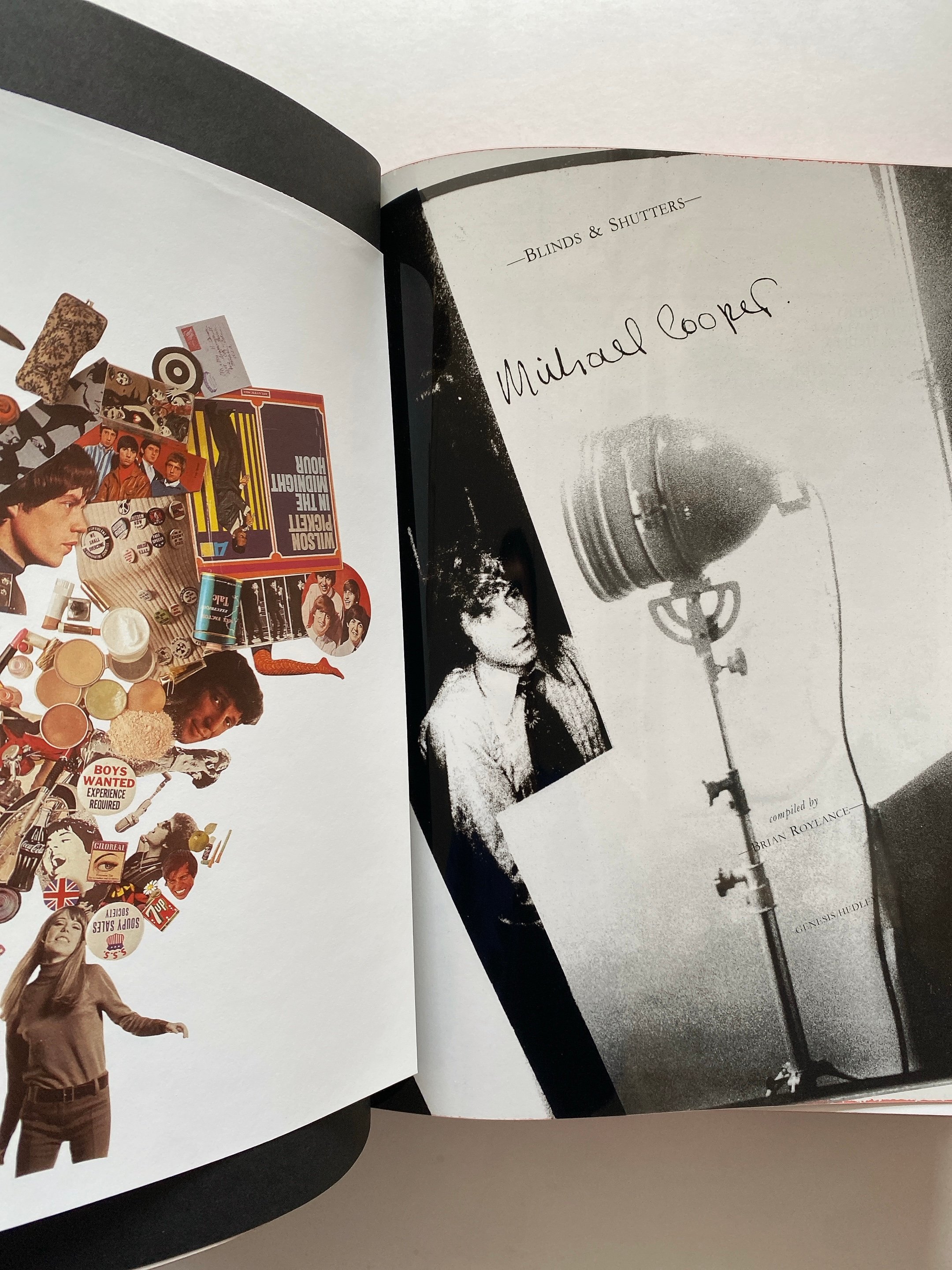 マイケルクーパー写真集 blinds & shutters　ザ・ビートルズ　洋書 Blinds and Shutters | BOOKNERD