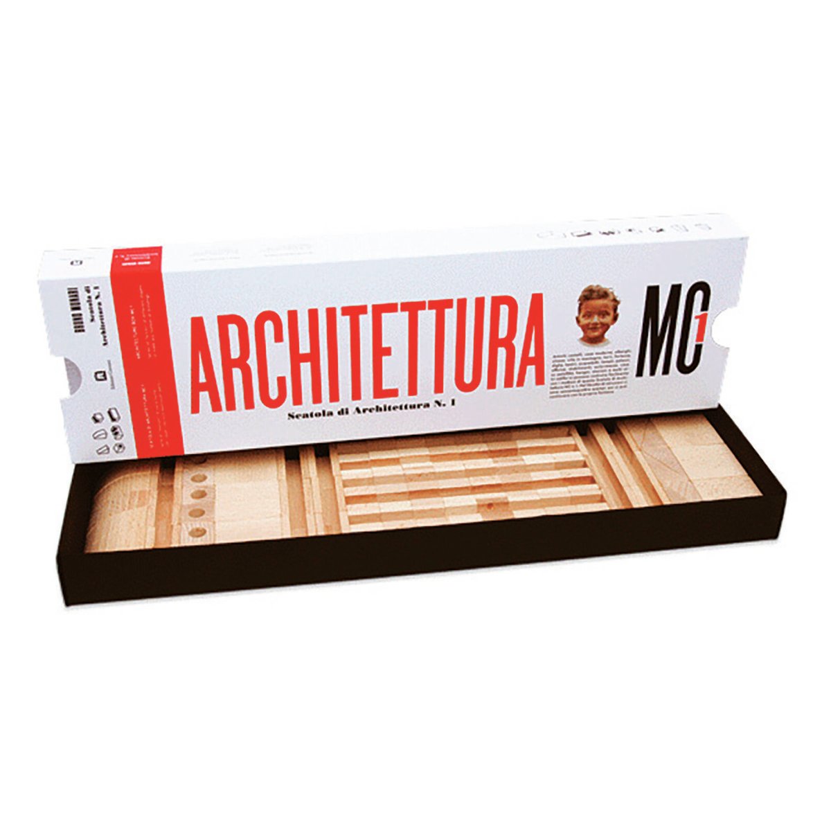 その他 Munari Scatola di architettura MC n.1 MC1 Architecture Box booklet | Bruno Munari