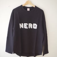 BOOKNERD 　オリジナルスウェット『NERD』  ＊BLACK