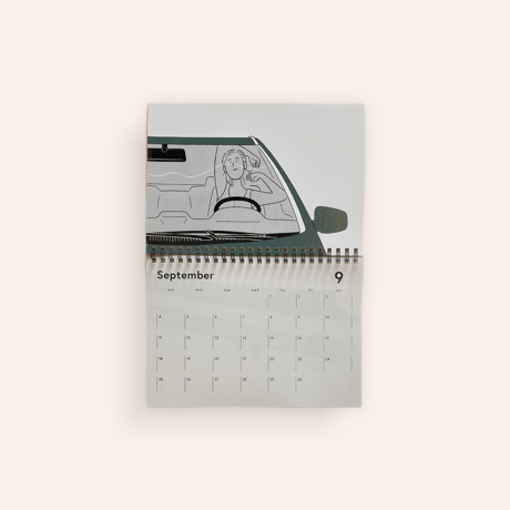 小幡彩貴 × commune 2022 Calendar
