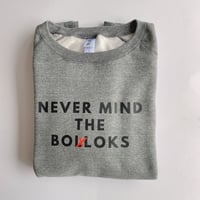 BOOKNERD ORIGINAL SWEATSHIRT "NEVER MIND THE BOOKS"