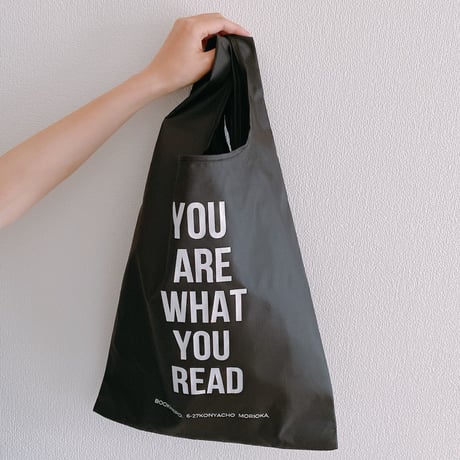 〈受注生産／8月第1週お届け予定〉BOOKNERD Original Shopping Bag  "YOU ARE WHAT READ"
