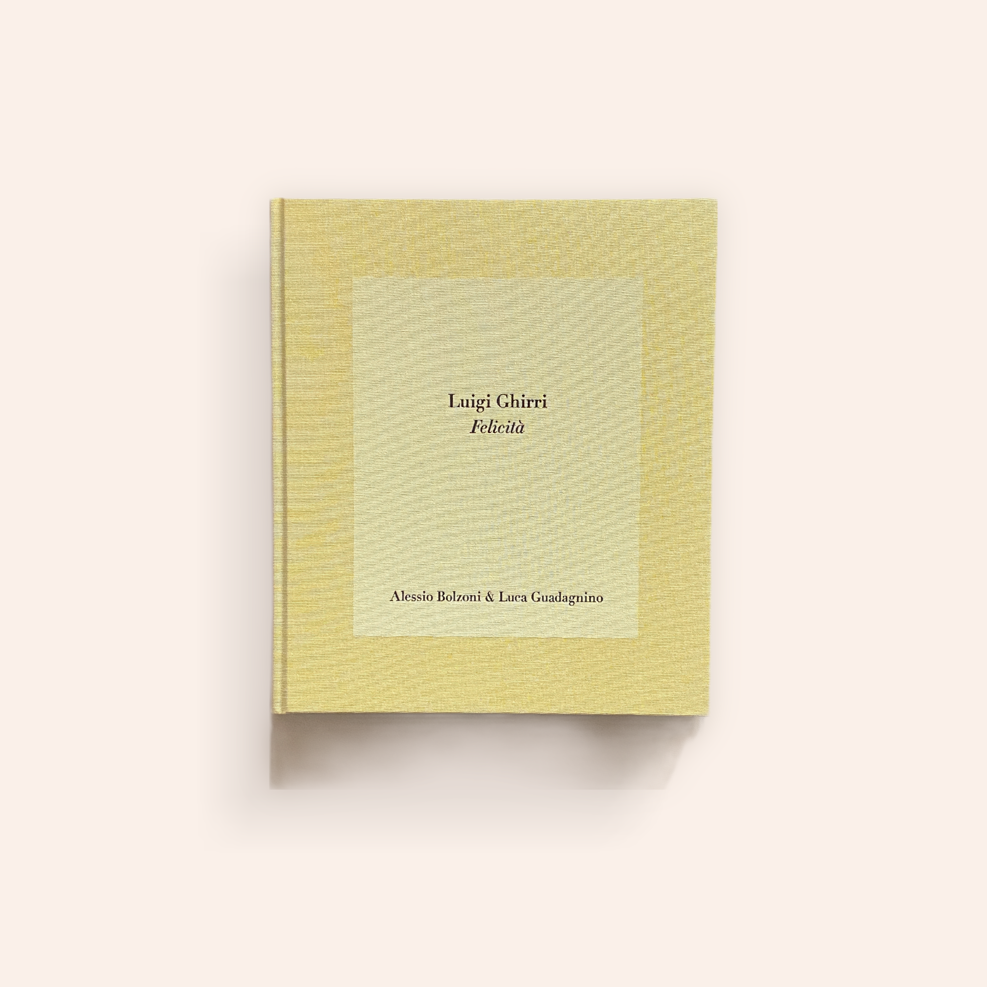 値下中！【未開封】LUIGI GHIRRI FELICITÀ LUIGI GHIRRI FELICITÀ by Alessio Bolzoni, Luca