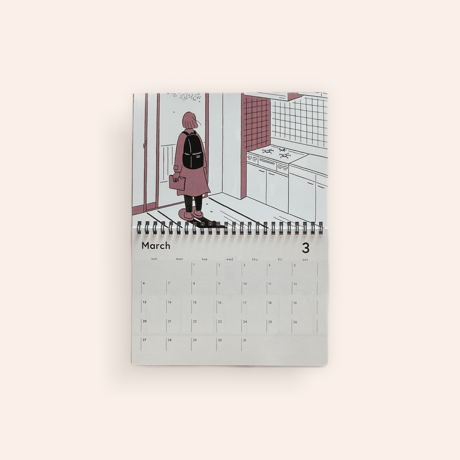 小幡彩貴 × commune 2022 Calendar
