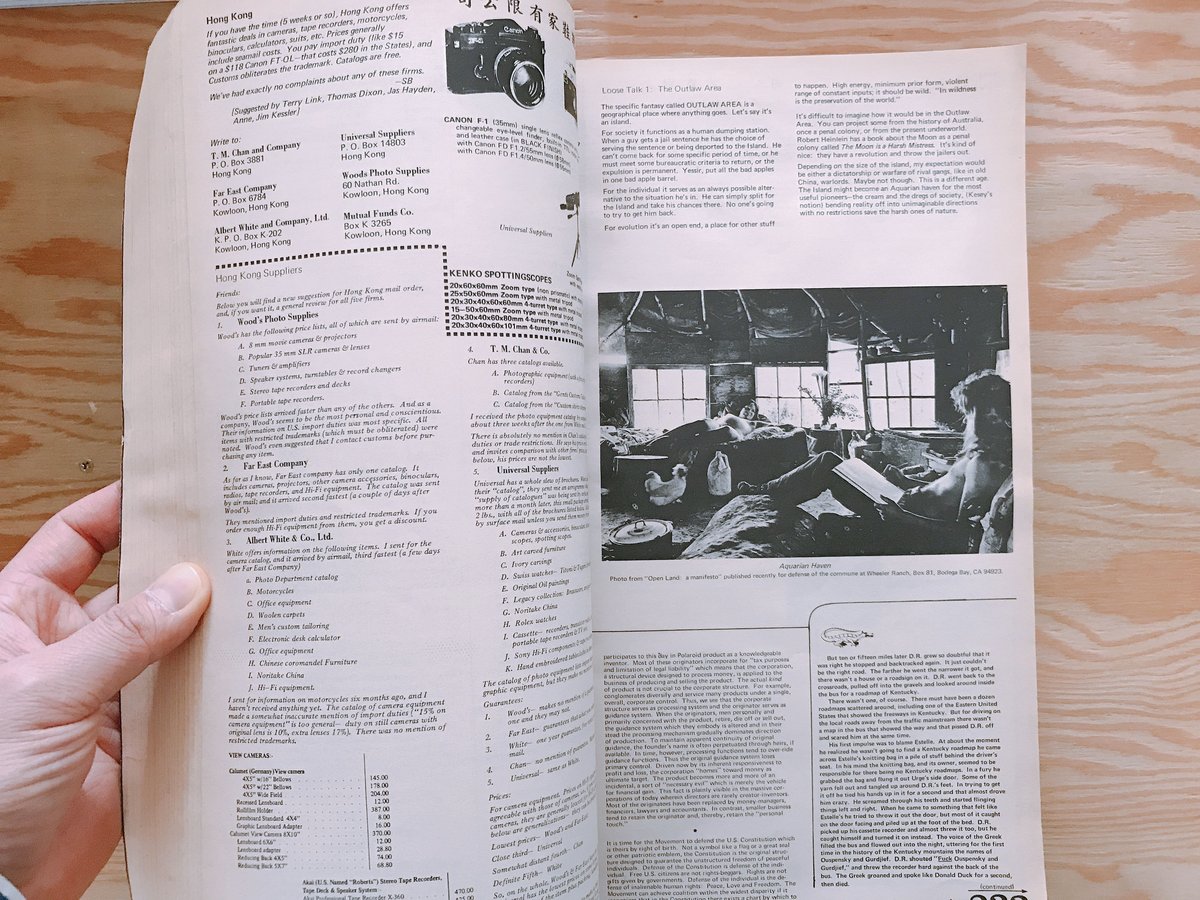 THE LAST WHOLE EARTH CATALOG | BOOKNERD