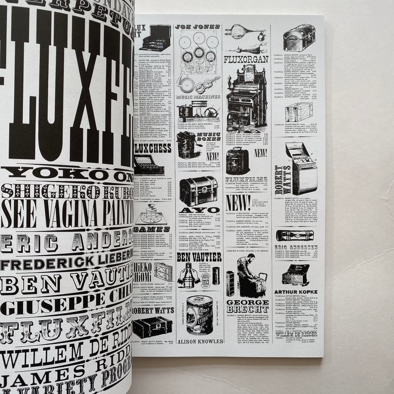 The Fluxus Newspaper フルクサス 新聞紙 ccV TRE The Fluxus Newspaper フルクサス 新聞紙 ccV TRE George