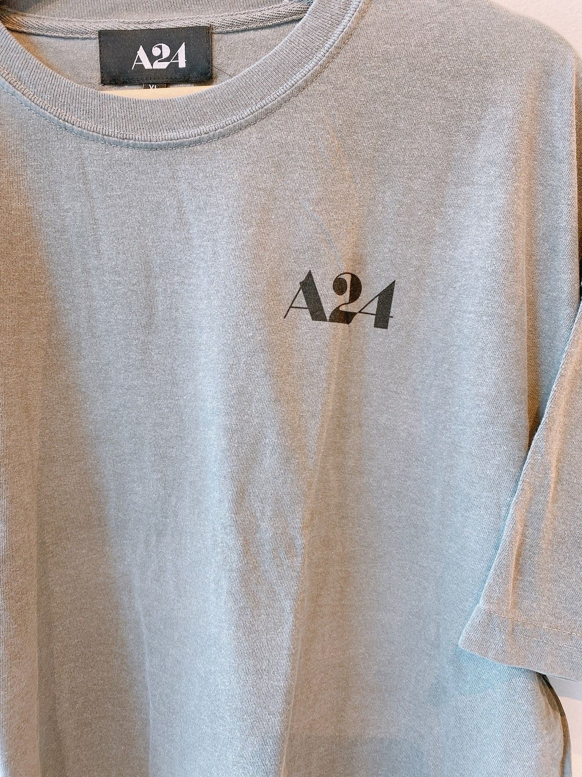 A24 オフィシャルTシャツ 杢グレー　XL A24 T-SHIRT〈GREY〉 | BOOKNERD