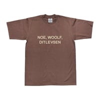 BOOKNERD ORIGINAL T-SHIRT "NOE,WOOLF,DITLEVSEN”