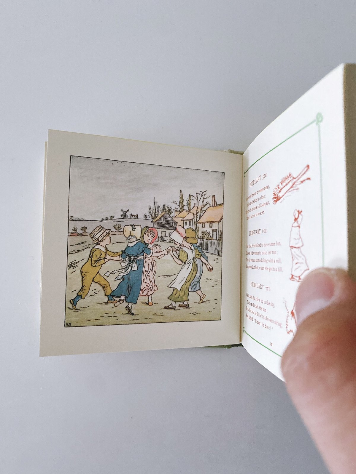 Kate Greenaway's Birthday Book | BOOKNERD