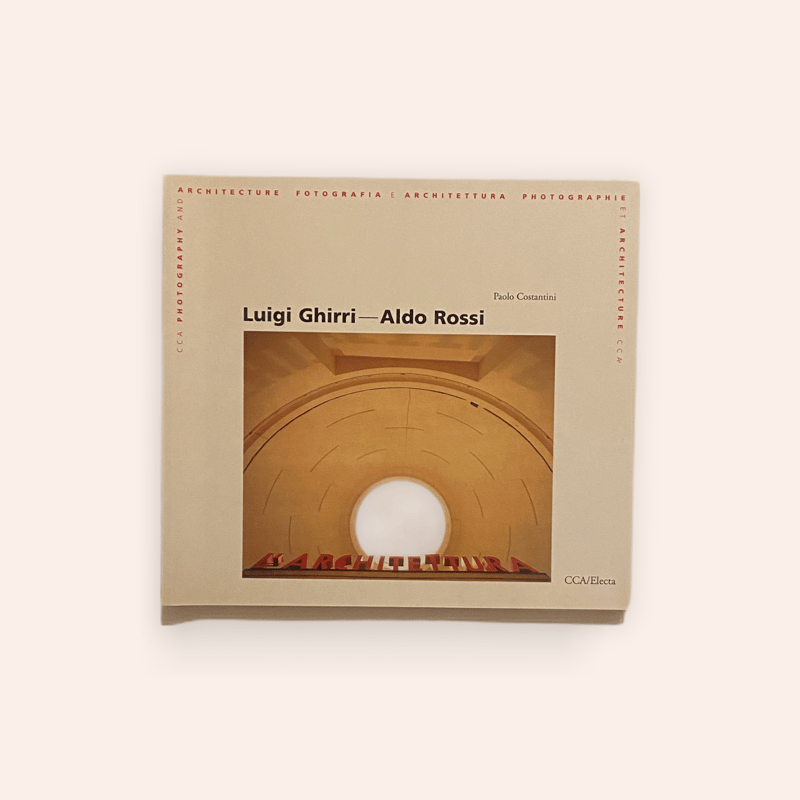 デッドストック)LUIGI GHIRRI/ALDO ROSSI: THINGS WHICH