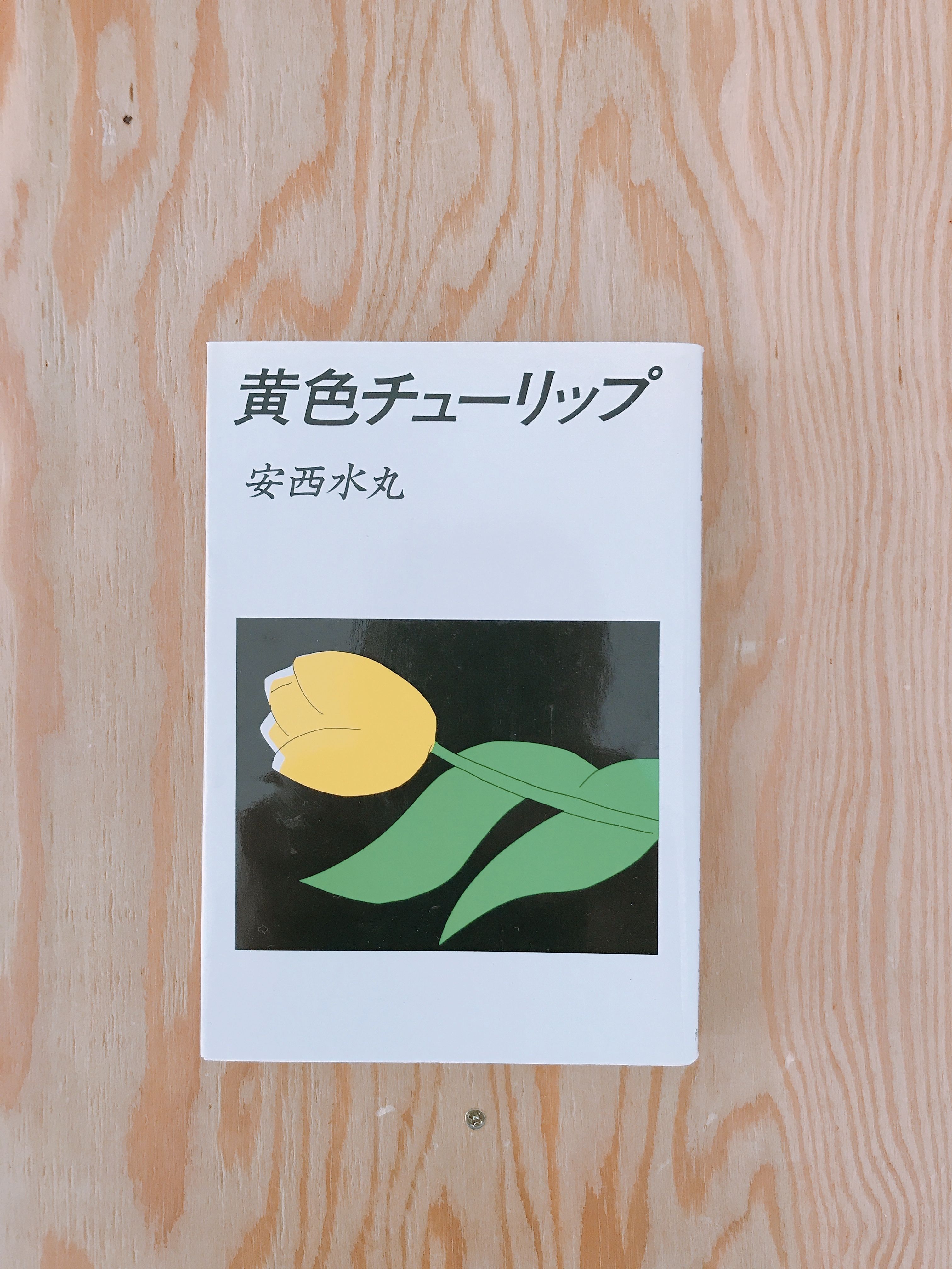 【初版帯付】水色チューリップ　安西水丸 original