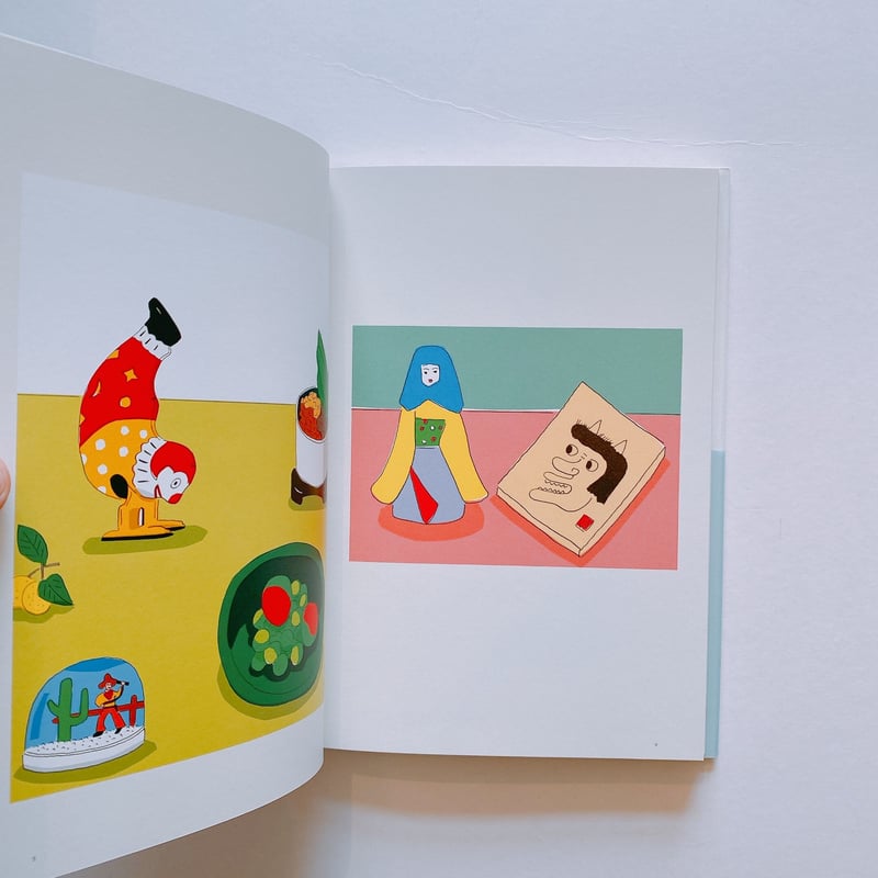 安西水丸　直筆　色紙 一本の水平線 安西水丸の絵と言葉 | BOOKNERD