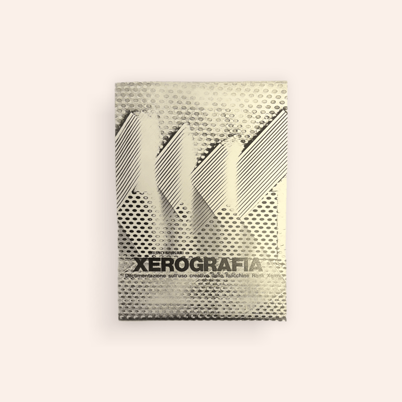 XEROGRAFIA by Bruno Munari | BOOKNERD XEROGRAFIA by Bruno Munari | BOOKNERD