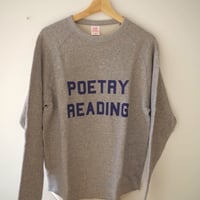 BOOKNERD 　オリジナルスウェット『POETRY READING』