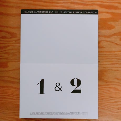 MAISON MARTIN MARGIELA STREET SPECIAL EDITION VOLUMES 1&2