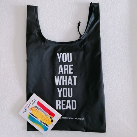 〈受注生産／8月第1週お届け予定〉BOOKNERD Original Shopping Bag  "YOU ARE WHAT READ"