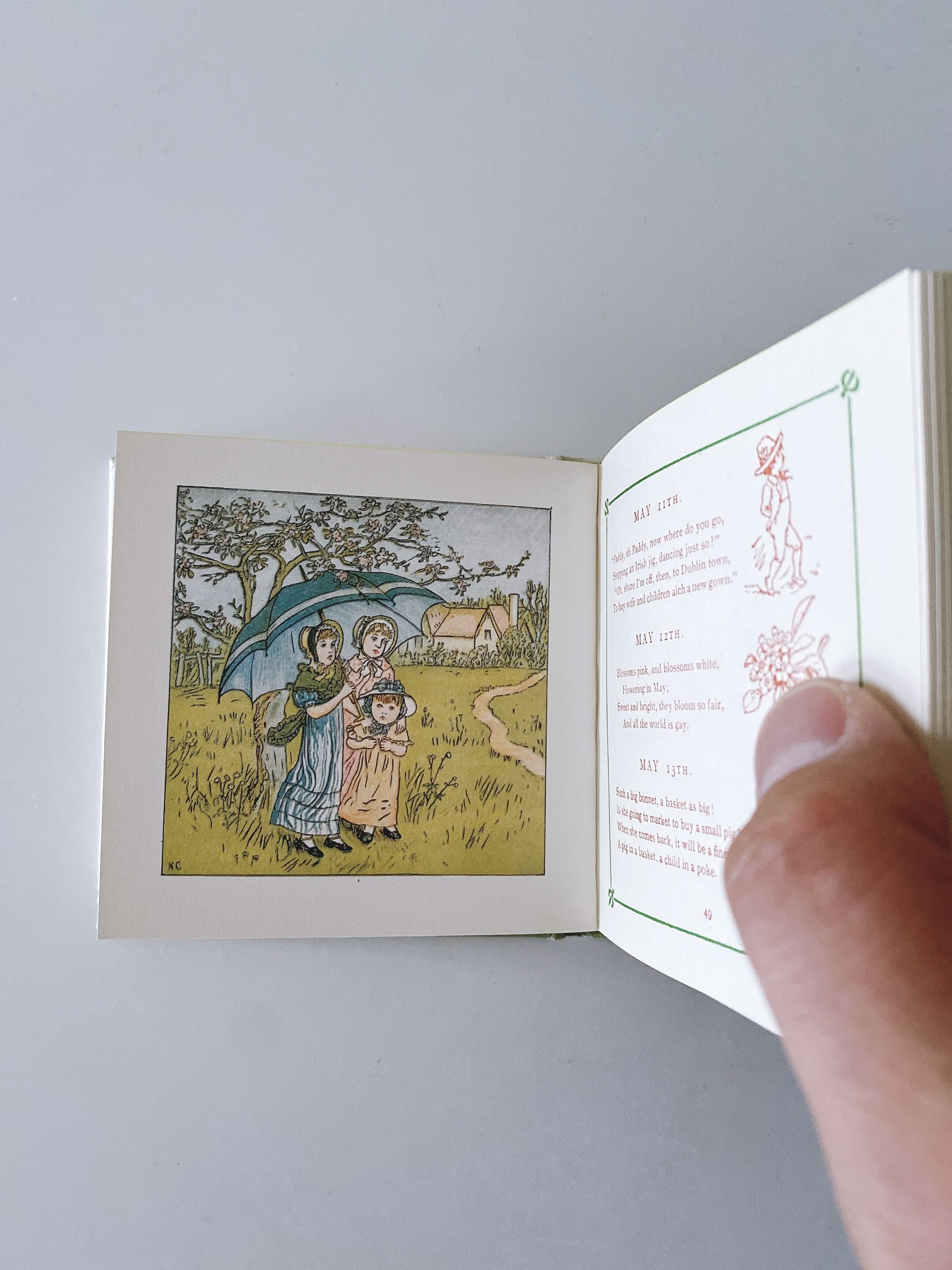 Kate Greenaway's Birthday Book | BOOKNERD