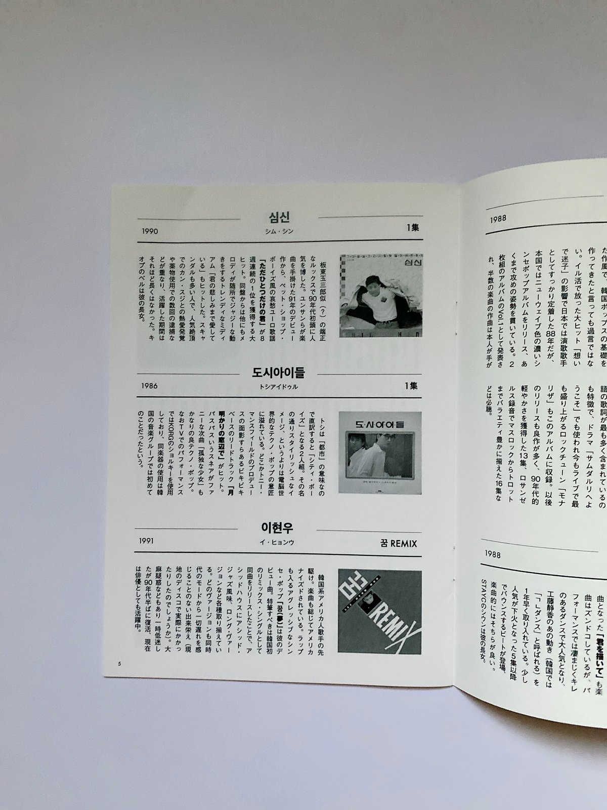 トレンディ韓国ポップスレビュー 1986-1996 1集:~アーリー90s編 | BOOKNERD