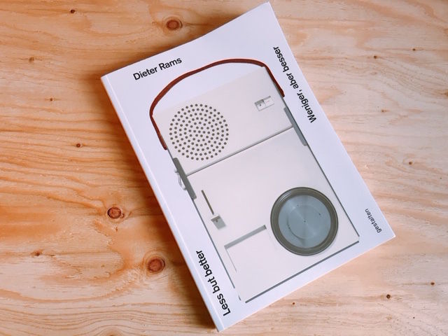 DIETER RAMS LESS BUT BETTER | BOOKNERD