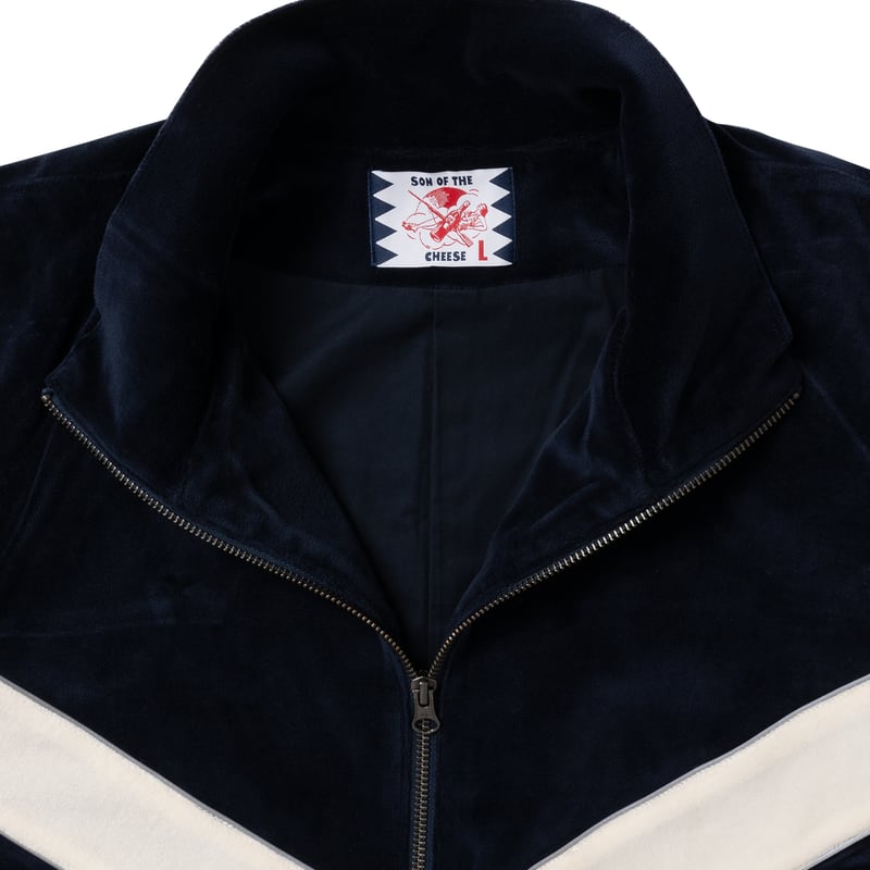 SON OF THE CHEESE / FRIEND TRACK JACKET ( NAVY