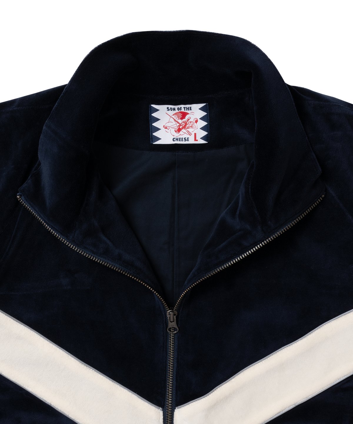 SON OF THE CHEESE / FRIEND TRACK JACKET ( NAVY