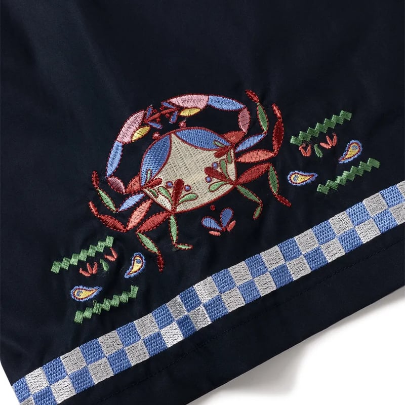 SON OF THE CHEESE / SIDE WALK SHIRT ( NAVY ) |